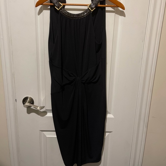 Michael Kors black halter dress size small - Picture 4 of 5